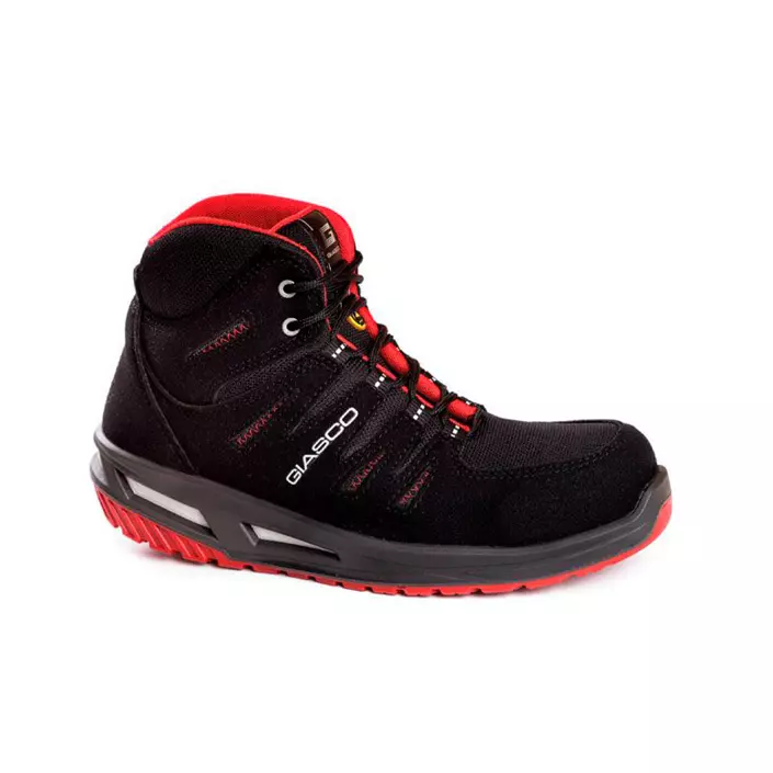 Giasco Tiger safety boots S3, Black/Red, large image number 0