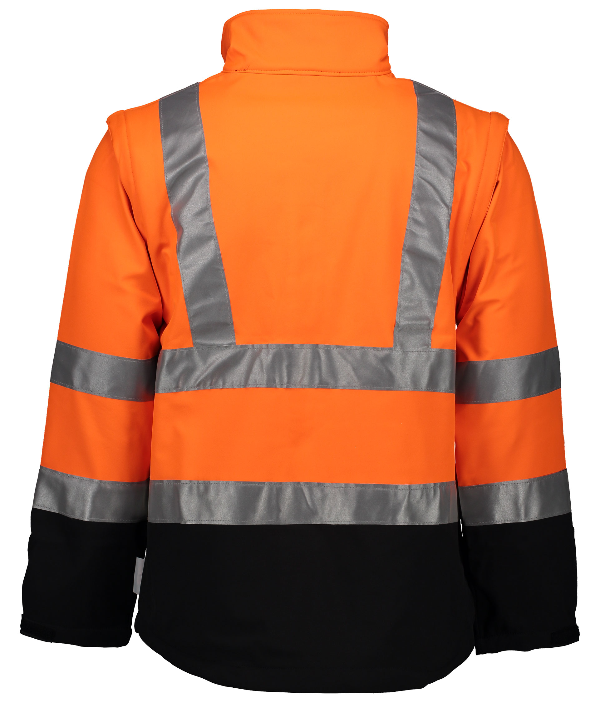 Abeko Minnesota 2-in-1 softshell jacket, Hi-Vis Orange/Black, large image number 1