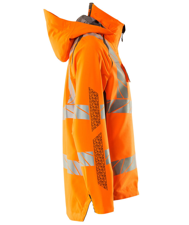 Mascot Accelerate Safe dame skalljakke, Oransje/M&oslash;rk antrasitt, large image number 2