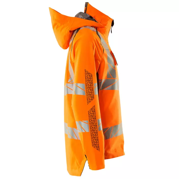 Mascot Accelerate Safe women's shell jacket, Hi-vis Orange/Dark anthracite, large image number 2