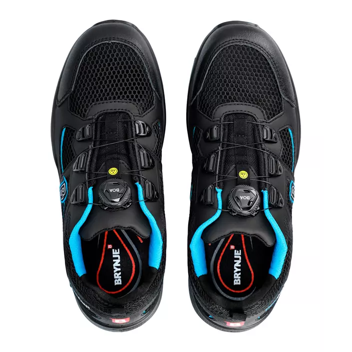 Brynje Athletic safety shoes S1P, Black, large image number 3