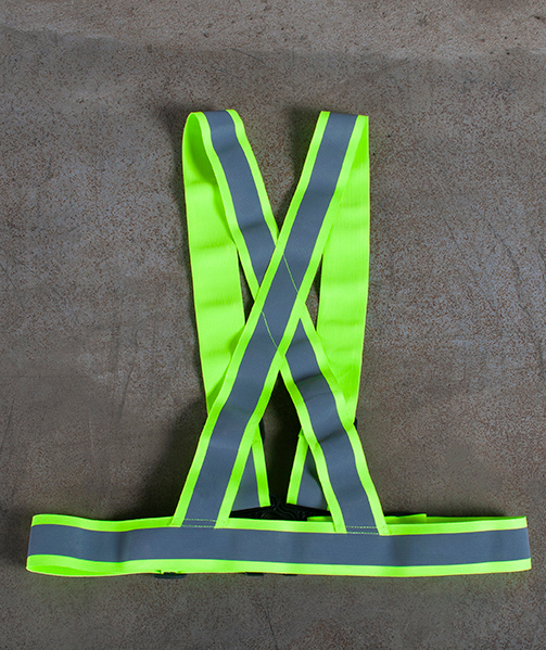 YOU Motala reflective strap vest, Safety yellow