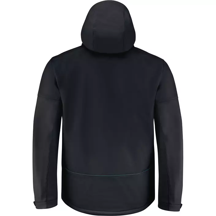 Printer Overlanding softshelljakke, Black, large image number 1