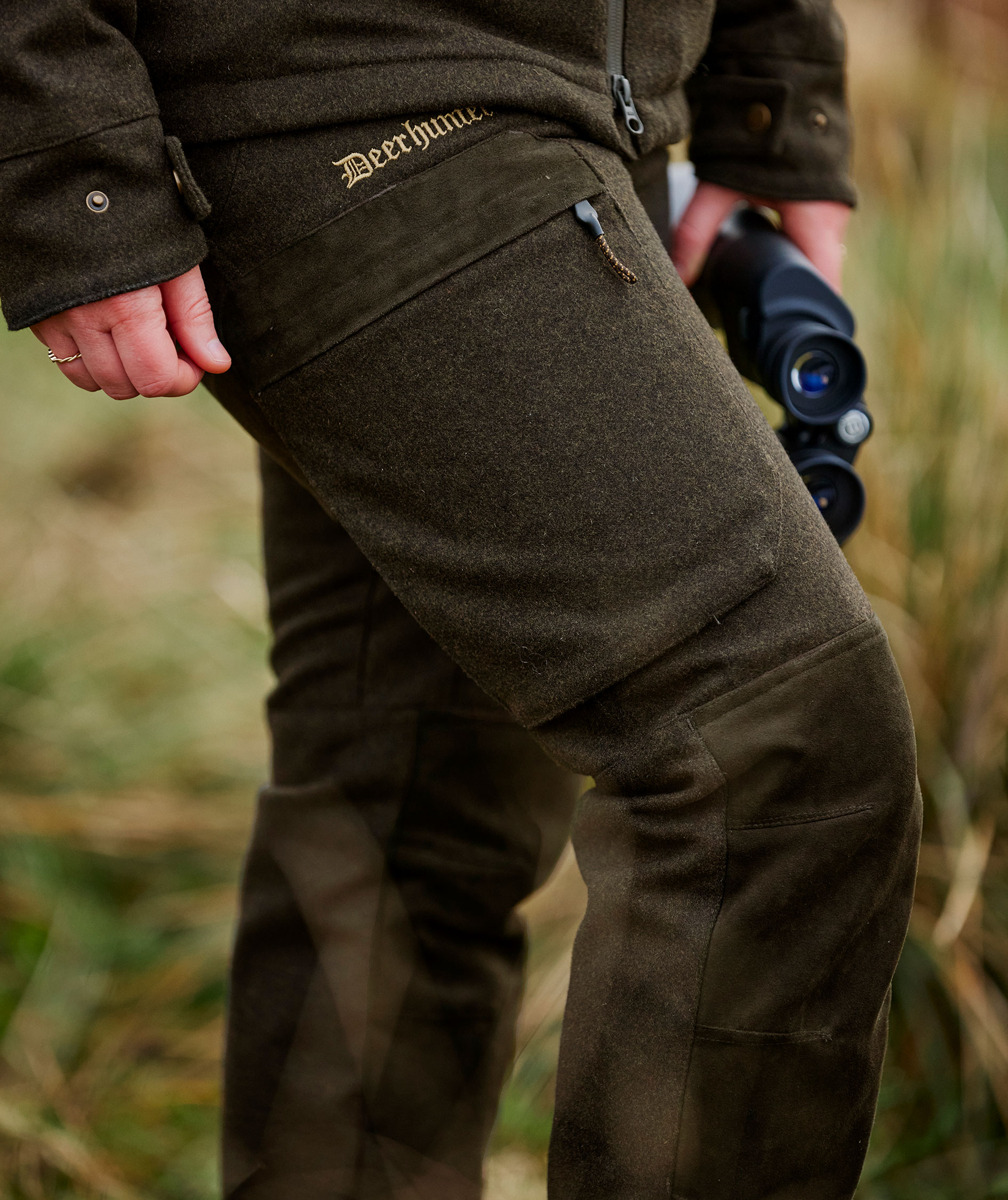 Deerhunter Tatra women's trousers with wool, Loden Wood, large image number 5