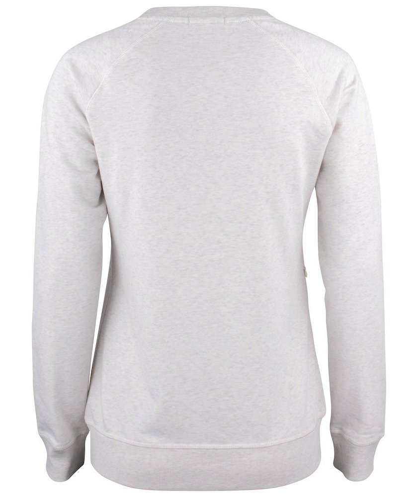 Clique Premium OC women's sweatshirt, Light grey mottled