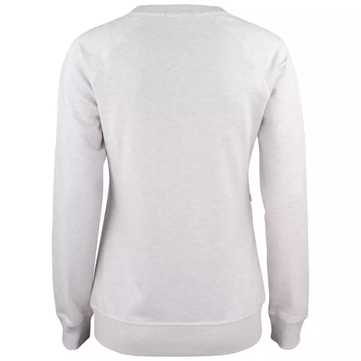 Clique Premium OC dame sweatshirt, Lys gråmeleret, large image number 1