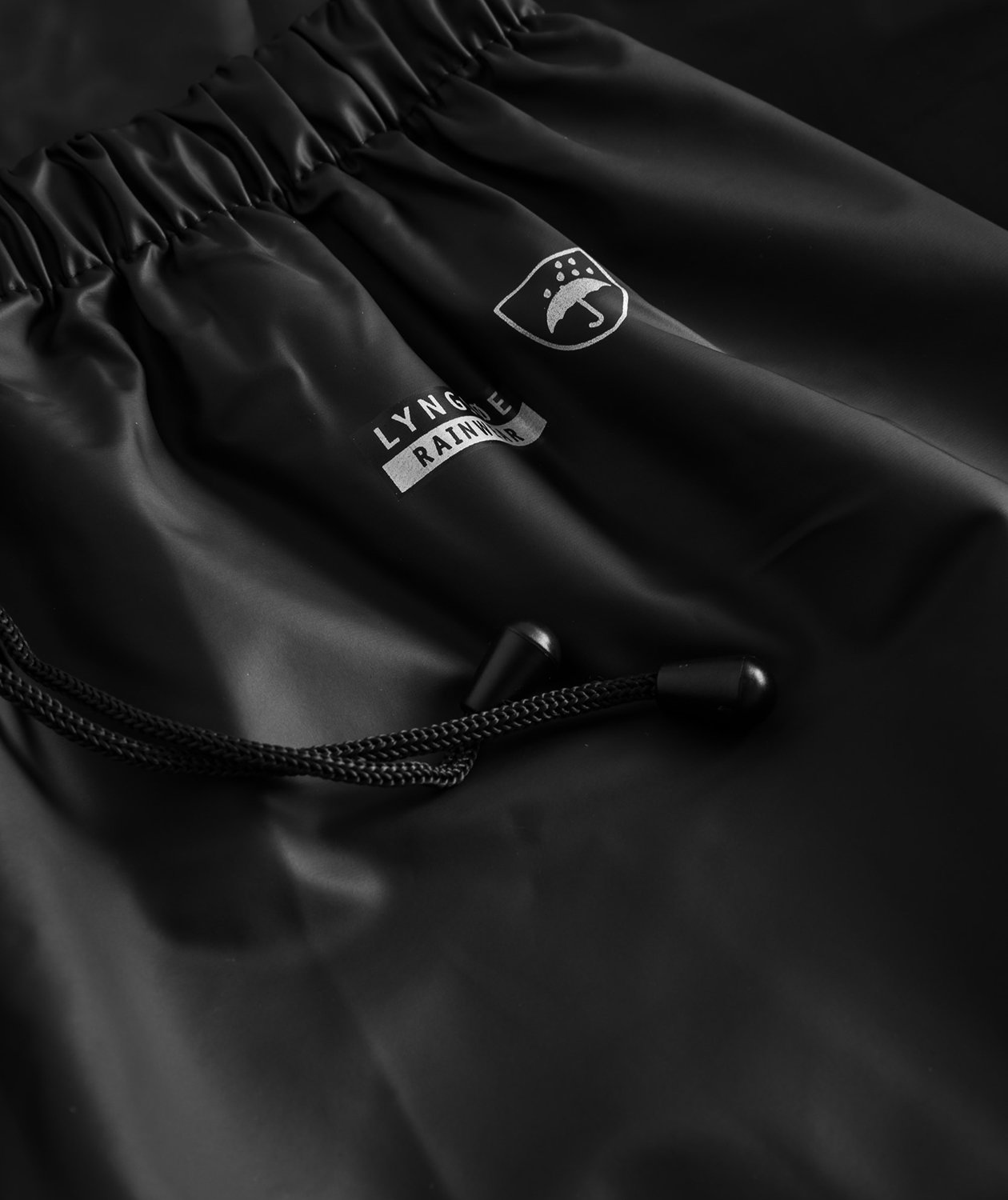 Lyngsoe PU rain set, Black, large image number 3