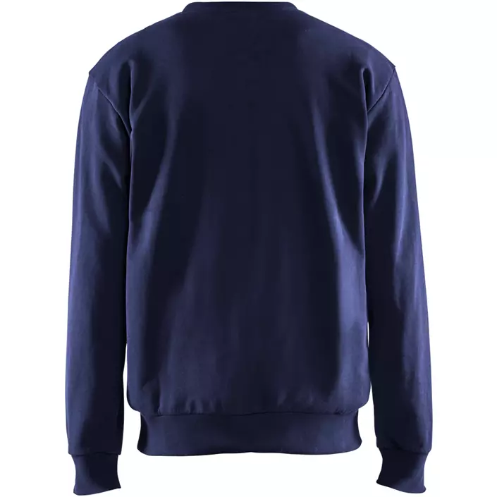 Blåkläder sweatshirt, Marine/Koboltblå, large image number 1