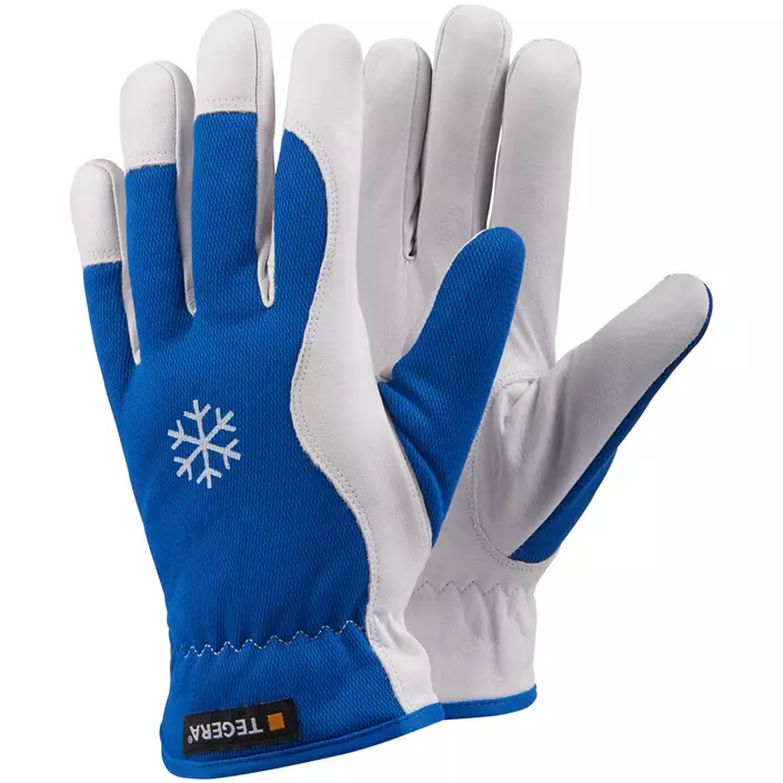 Tegera 217 winter gloves, White/Blue, large image number 0