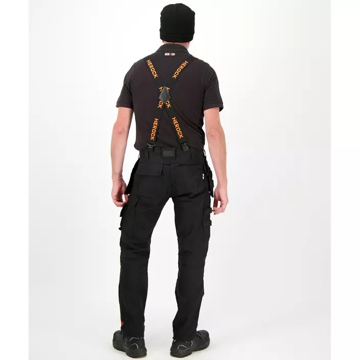 HEROCK Herocles hantverksbyxa, Black, large image number 3