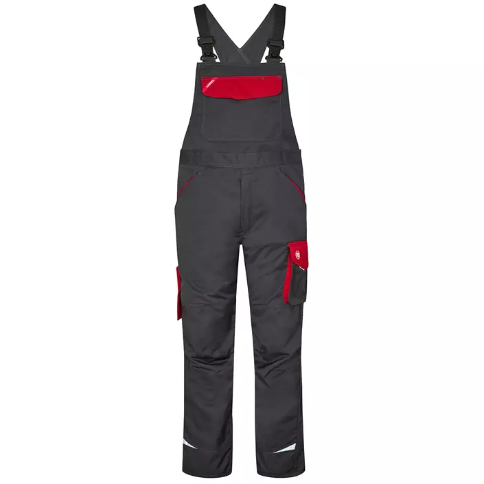 Engel Galaxy Light Latzhose, Anthrazitgrau/Tomato Red, large image number 0