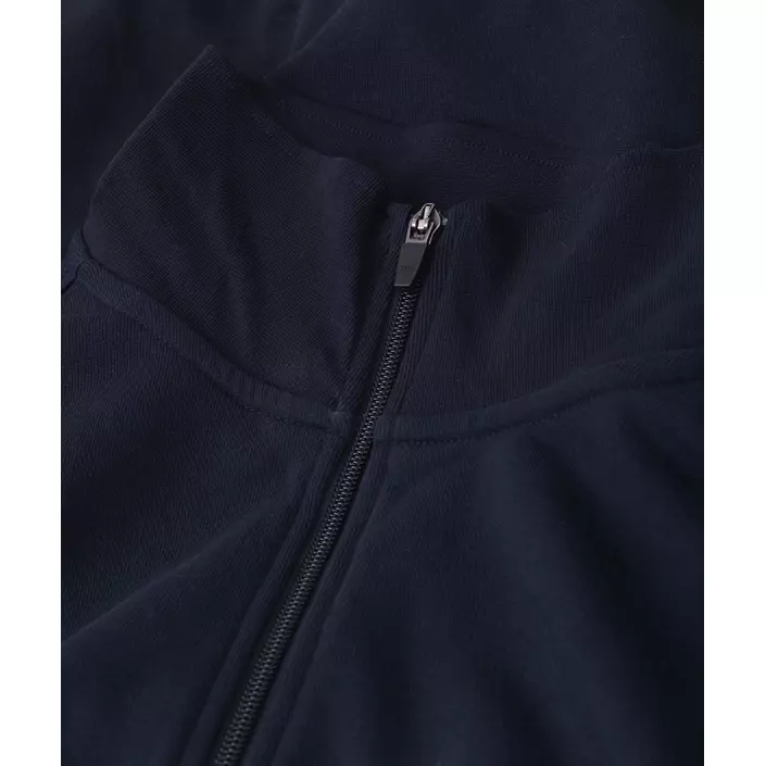 ID Sweatshirt with short zipper, Marine Blue, large image number 3