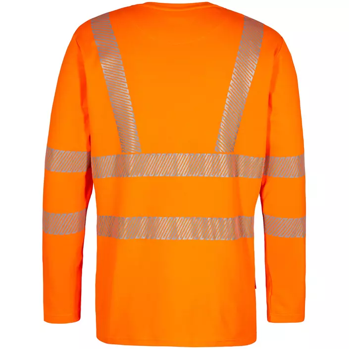 Engel Safety langærmet T-shirt, Orange, large image number 1