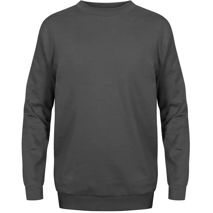 WestBorn stretch collegetröja/sweatshirt, Mörkgrå, large image number 0