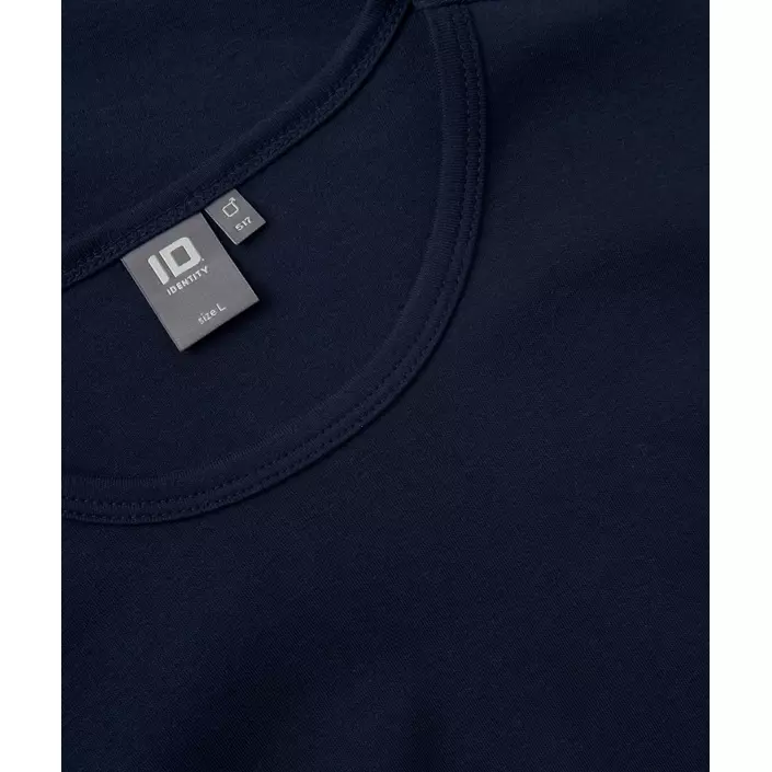 ID Interlock T-skjorte, Marine, large image number 3