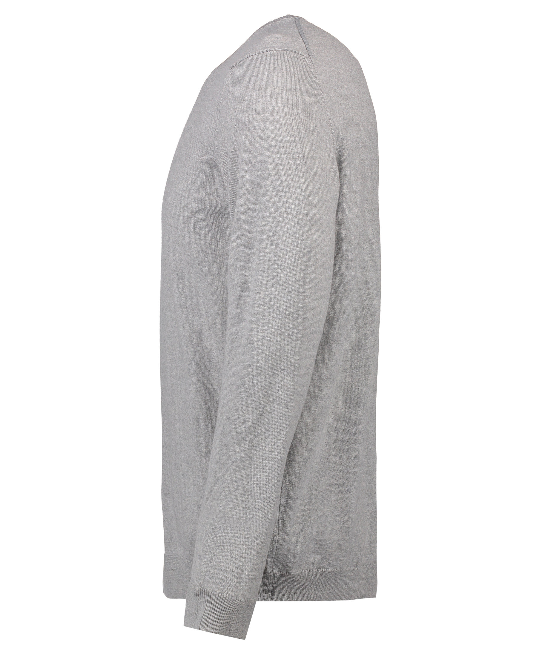 Seven Seas knitted pullover with merino wool, Light Grey Melange, large image number 2