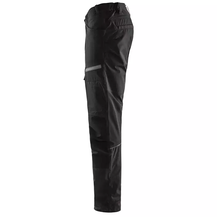 Blåkläder Unite service trousers, Black/Dark Grey, large image number 2