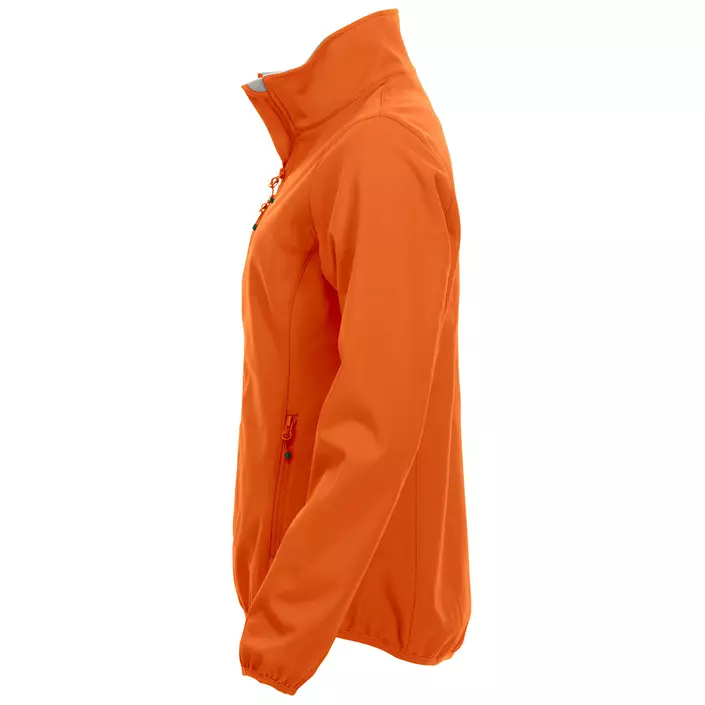 Clique Basic women's softshell jacket, Orange, large image number 1