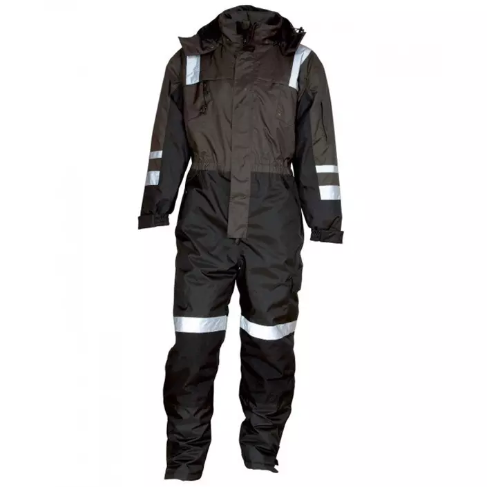 Elka Working Xtreme kids thermo coverall, Black/Grey, large image number 0
