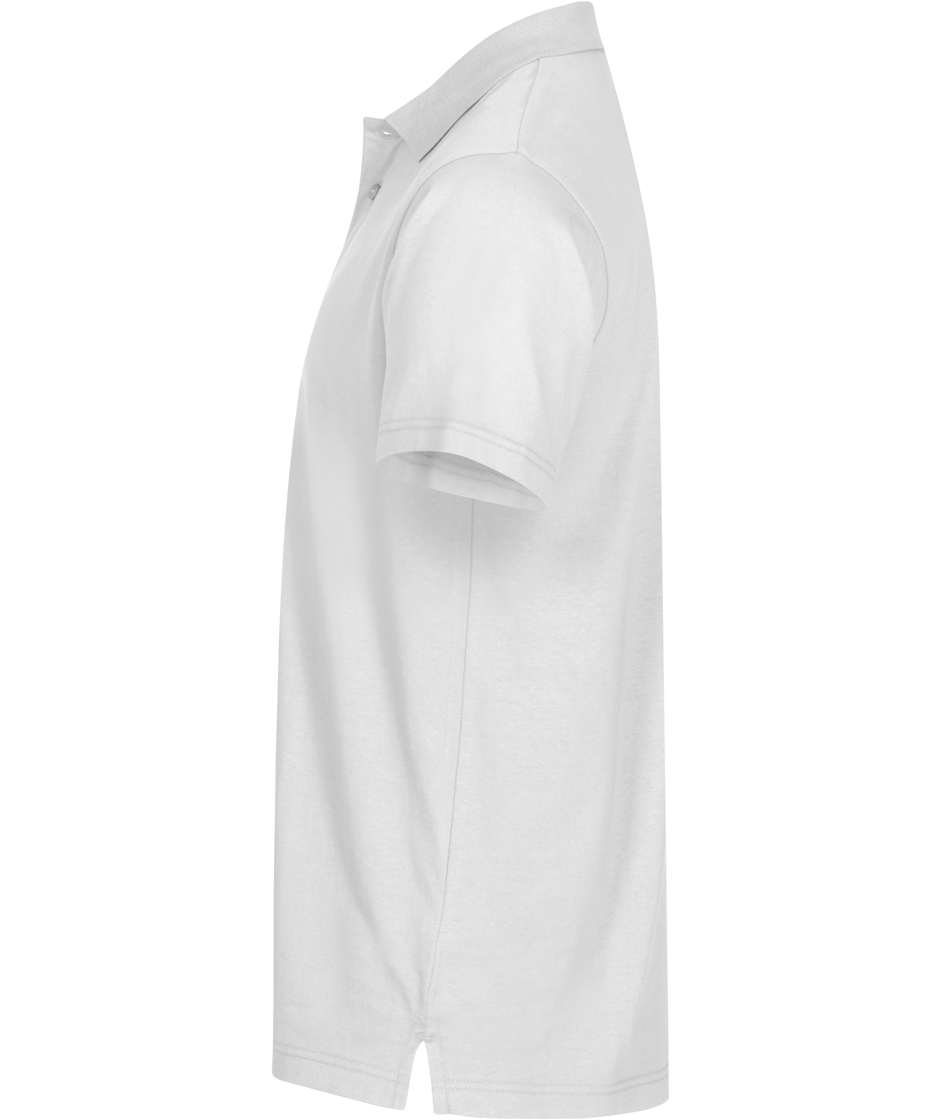 Clique Single Jersey Polo shirt, White, large image number 2
