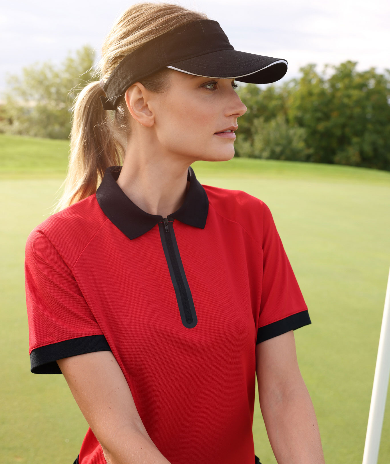 Myrtle Beach Sandwich sunvisor, Black/white, Black/white, large image number 4