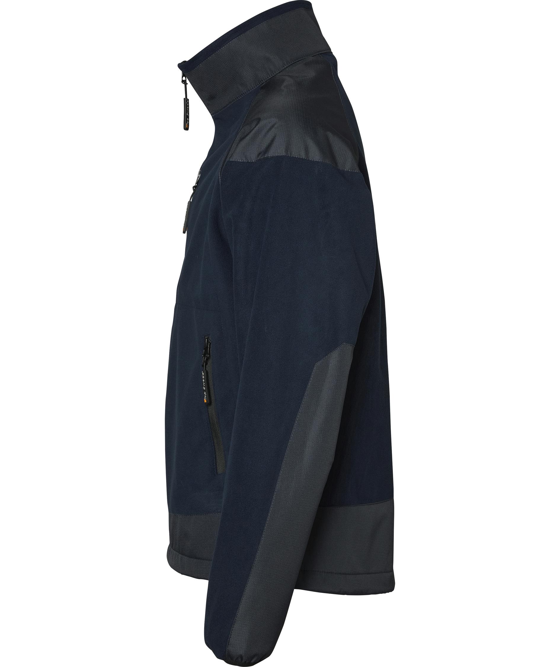 Top Swede fleecejakke 4140, Navy, large image number 3