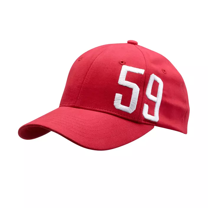 Blåkläder cap 59, Red, Red, large image number 0