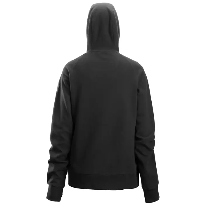 Snickers Logo women's hoodie with zipper 2877, Black, large image number 1