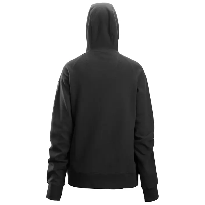 Snickers Logo women's hoodie with zipper 2877, Black, large image number 1