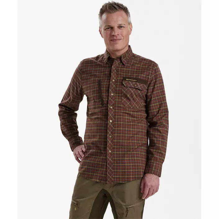 Deerhunter Aiden shirt, Red Check, large image number 3