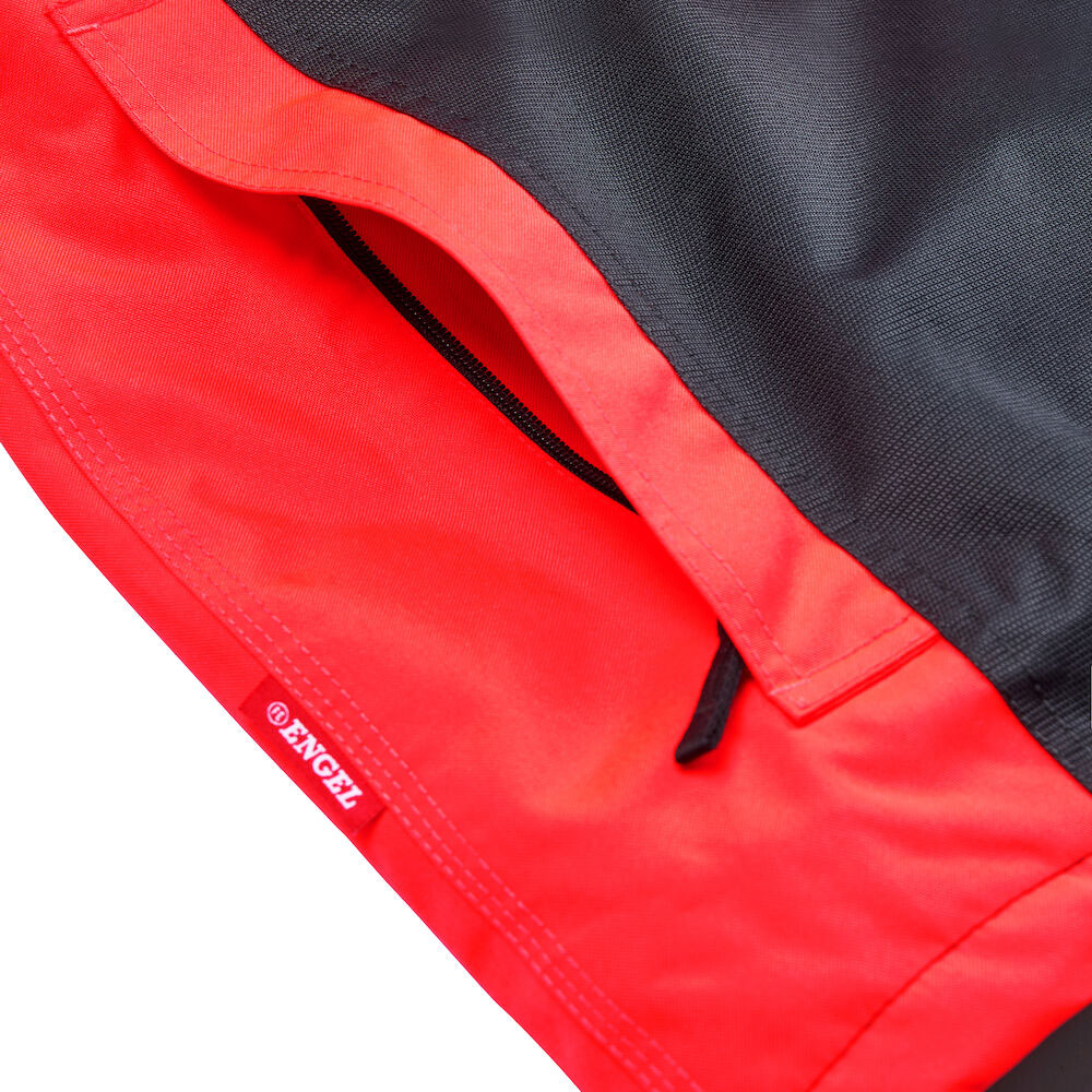 Engel Cargo vinterjakke, Sort/R&oslash;d, large image number 5