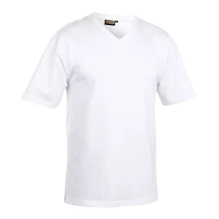 Blåkläder T-shirt, Vit, large image number 0