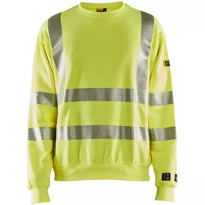 Blåkläder Multinorm collegegenser, Hi-Vis Gul, large image number 0