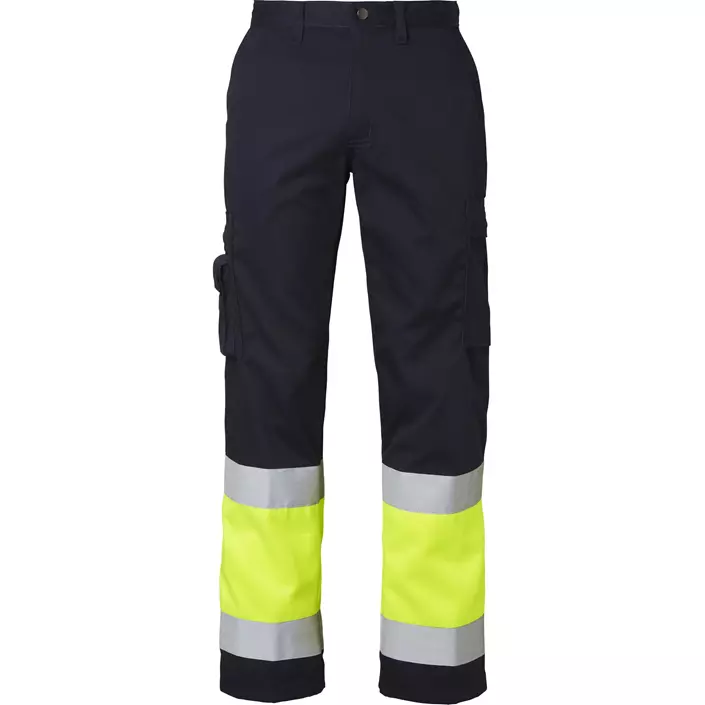 Top Swede service trousers 2070, Navy/Hi-Vis yellow, large image number 0