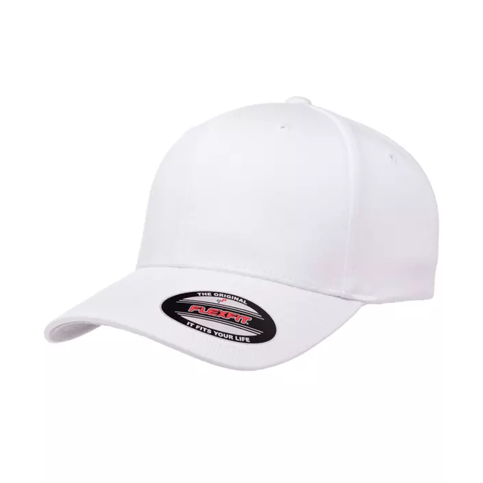Flexfit 6277 cap, White, White, large image number 0