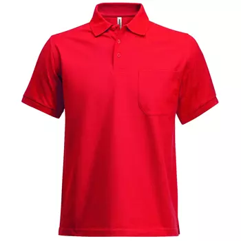 Fristads Acode Heavy Polo T-shirt, Rød