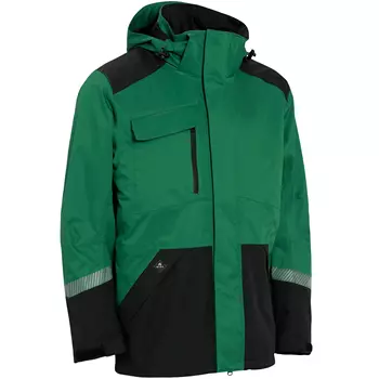 Elka Working Xtreme stretch jacket, Green/Black