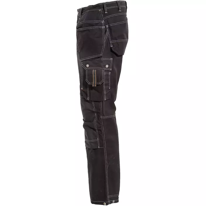Tranemo Craftsman Pro women's craftsman trousers, Black, large image number 2