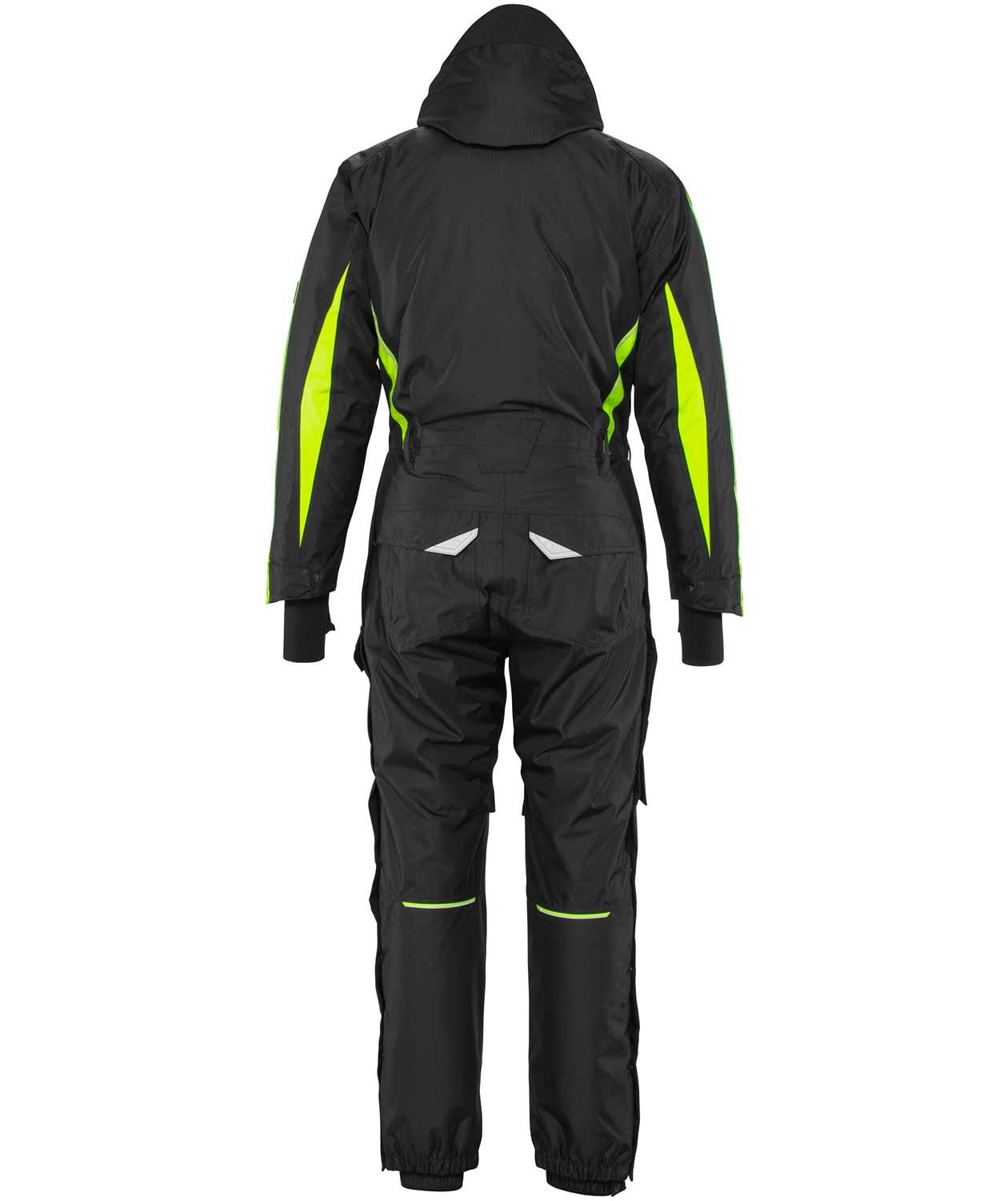 Mascot Hardwear thermal coverall, Black/Hi-Vis Yellow