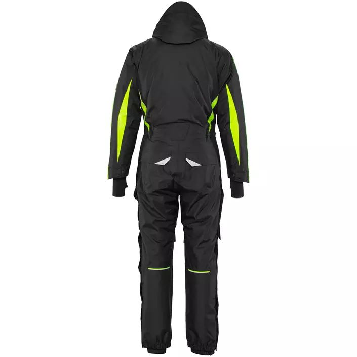 Mascot Hardwear Thermo-Overall, Schwarz/Hi-Vis Gelb, large image number 1