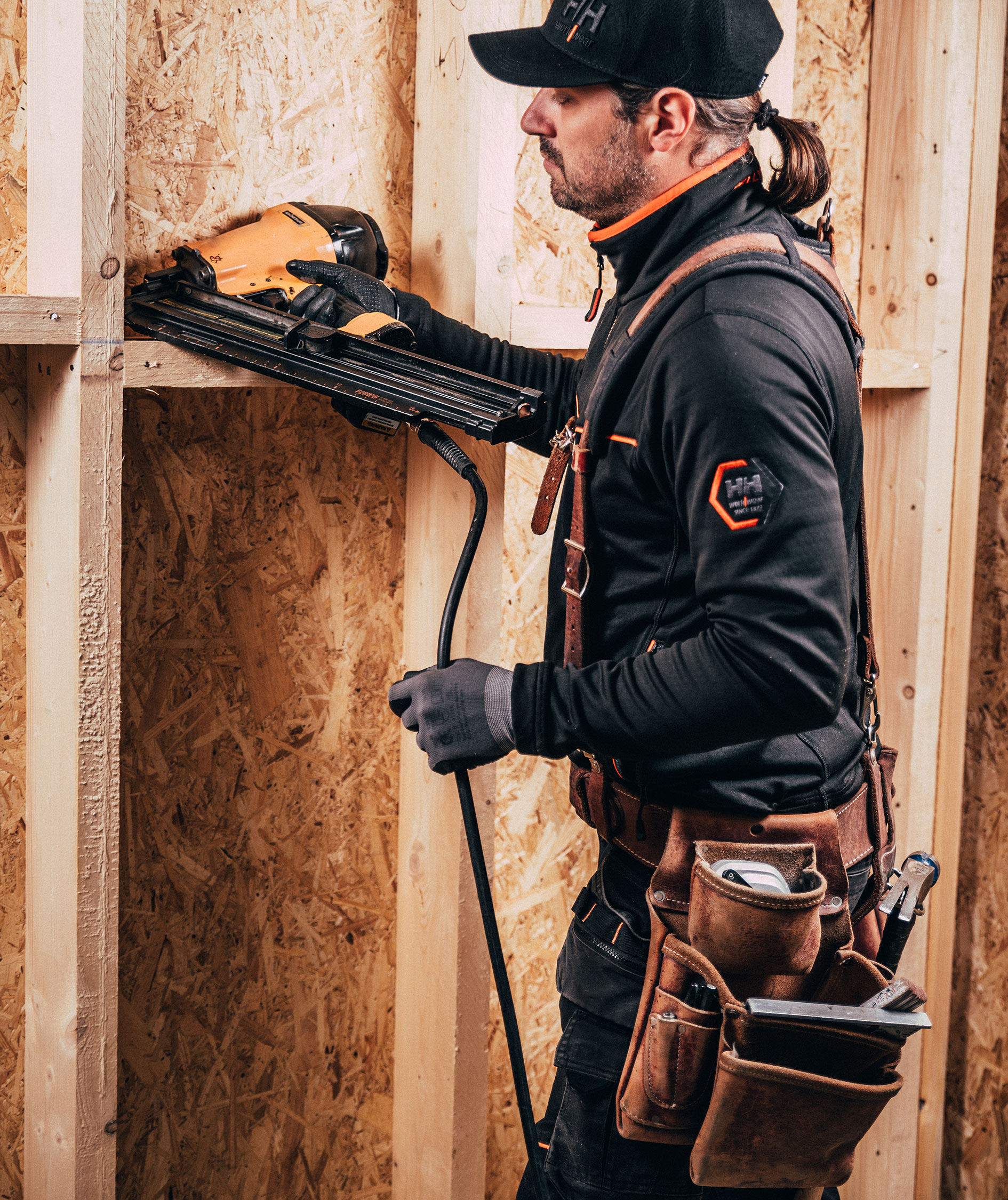 Helly Hansen Chelsea Evo. stretch jersey with zip, Black, large image number 4