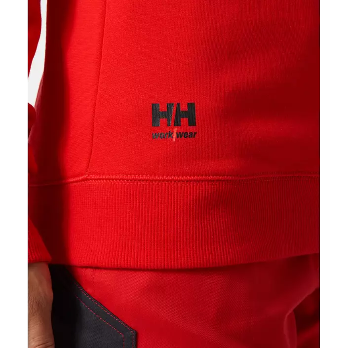 Helly Hansen Classic dame sweatshirt, Alert red, large image number 5