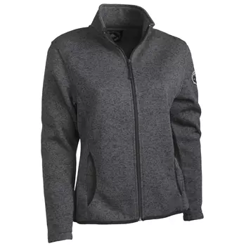 Matterhorn Almer women's knitted fleece jacket, Dark Grey