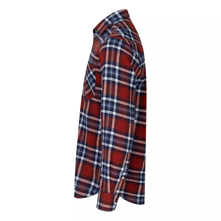 Segers 1227 flannel shirt, Red/Blue, large image number 4
