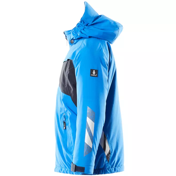 Mascot Accelerate winter jacket for kids, Azure Blue/Dark Navy, large image number 3