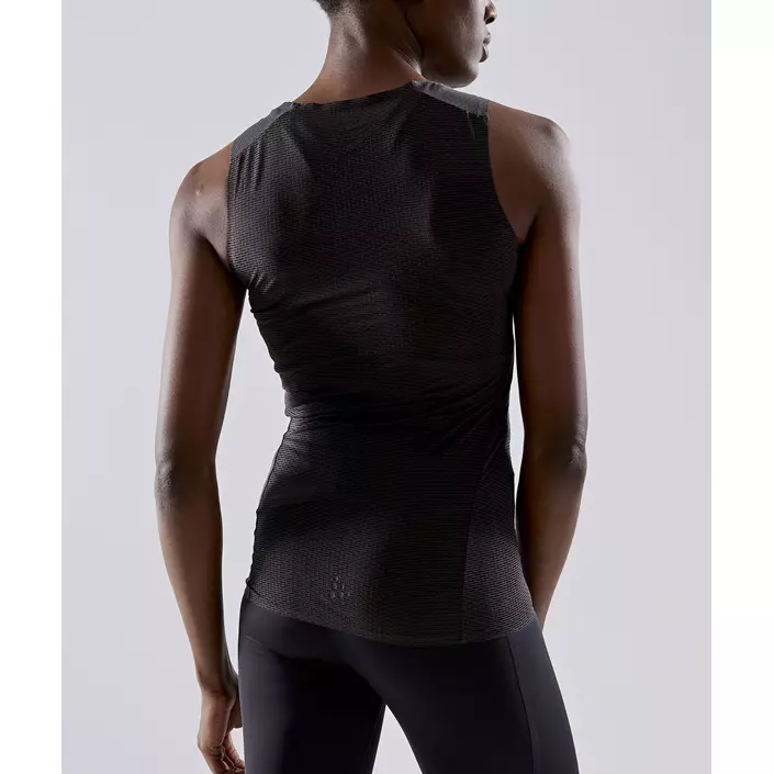 Craft PRO Dry Nanoweight dame tank top, Black, large image number 2