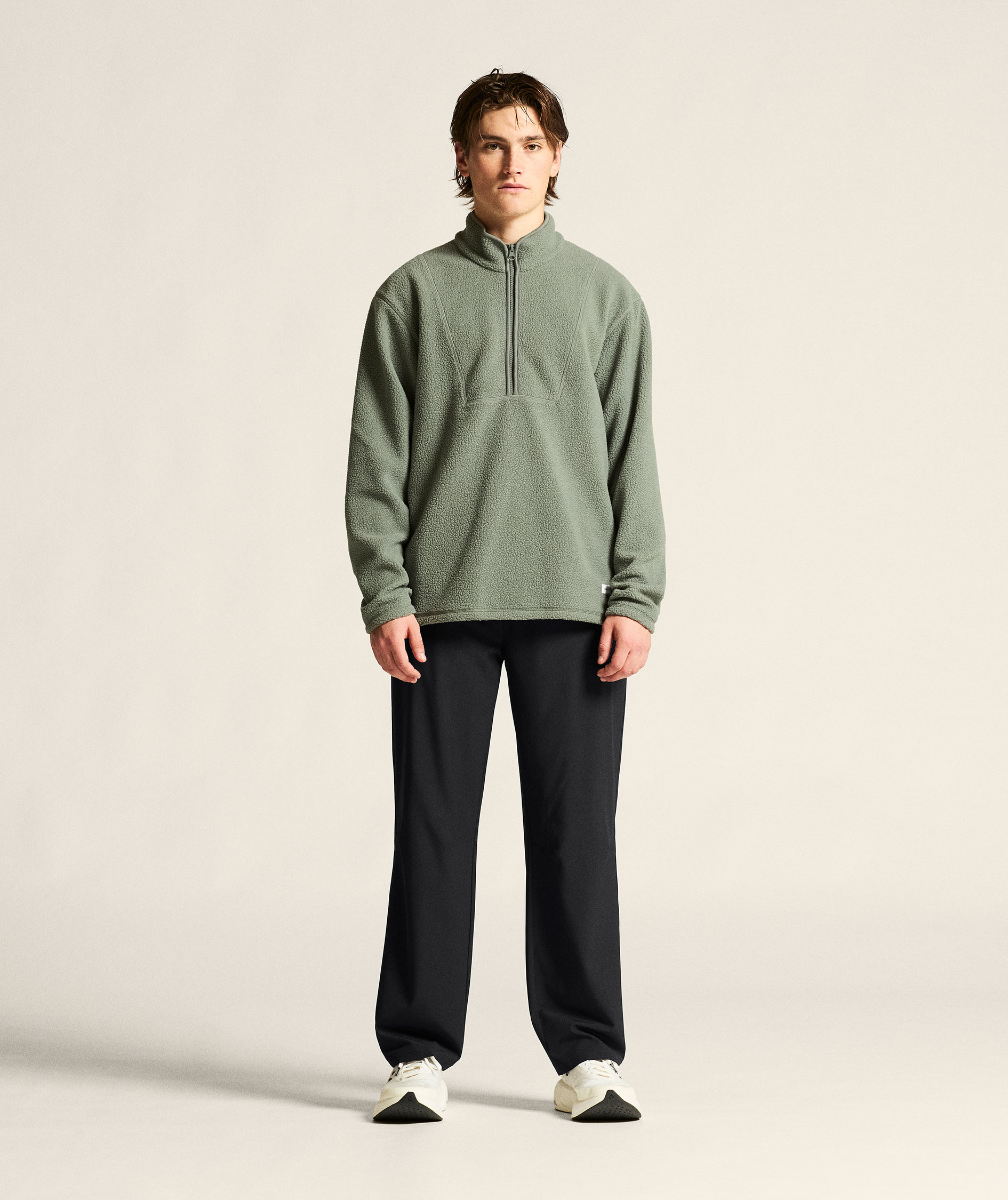 Craft Join half zip fiberpelstr&oslash;je, Leaf, large image number 8