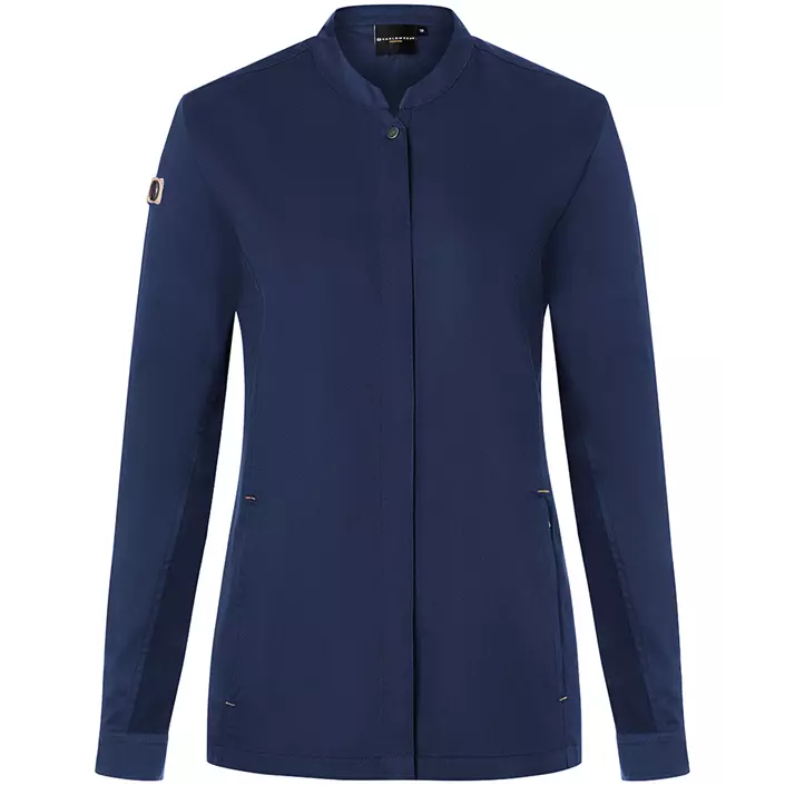 Karlowsky Green-Generation women's chefs jacket, Steel Blue, large image number 0