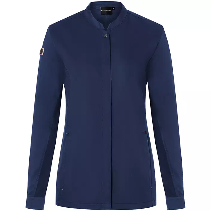 Karlowsky Green-Generation women's chefs jacket, Steel Blue, large image number 0