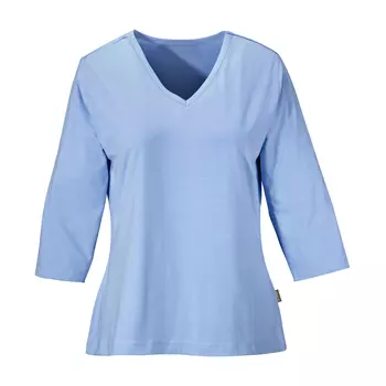Hejco Wilma women's T-shirt with 3/4 sleeves, Lightblue